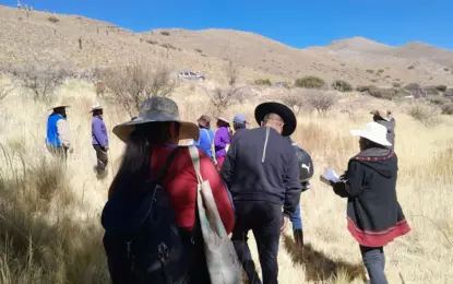 Acompañan en territorio las inquietudes de la comunidad de Coraya en Humahuaca